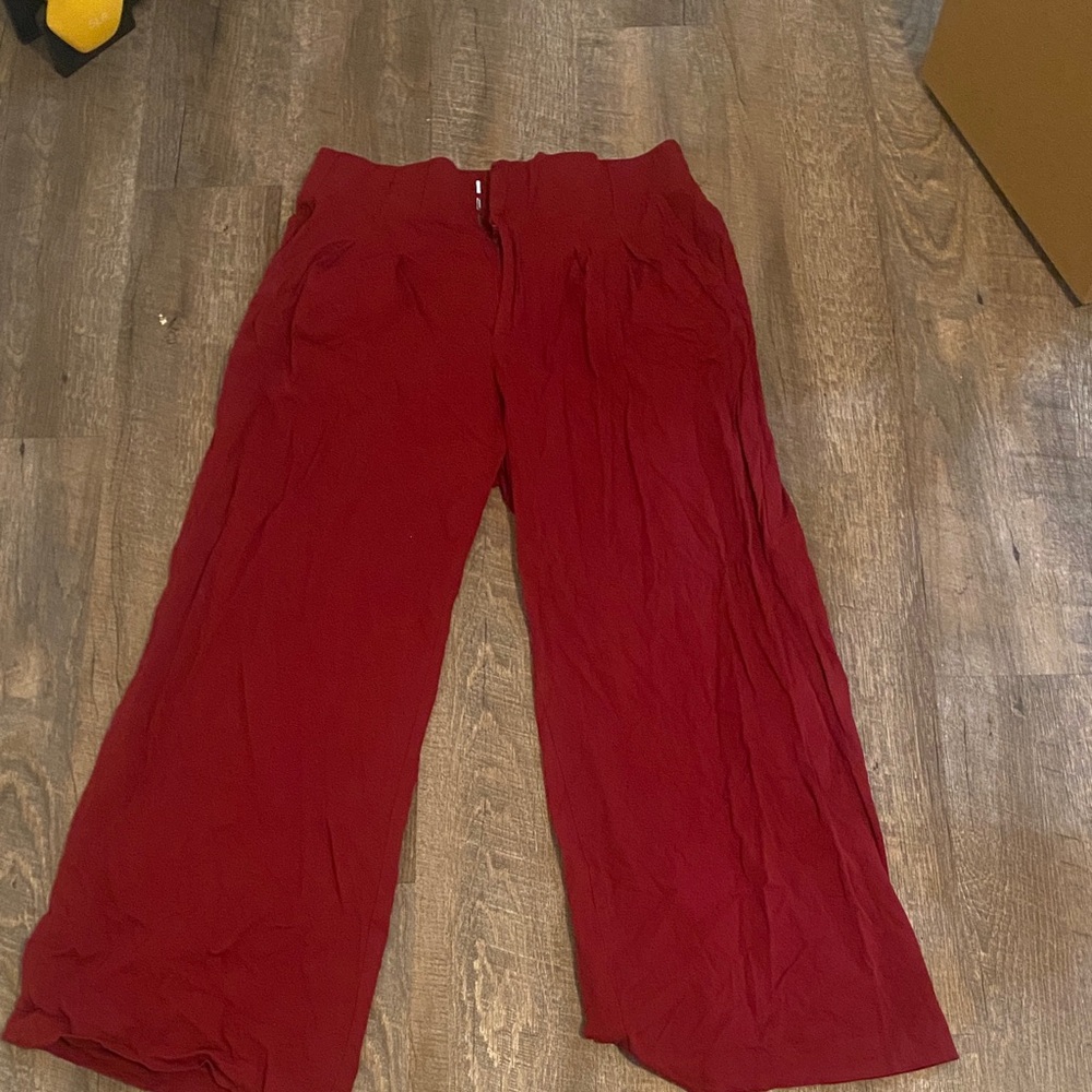 Torrid Crimson Wide Leg Pants